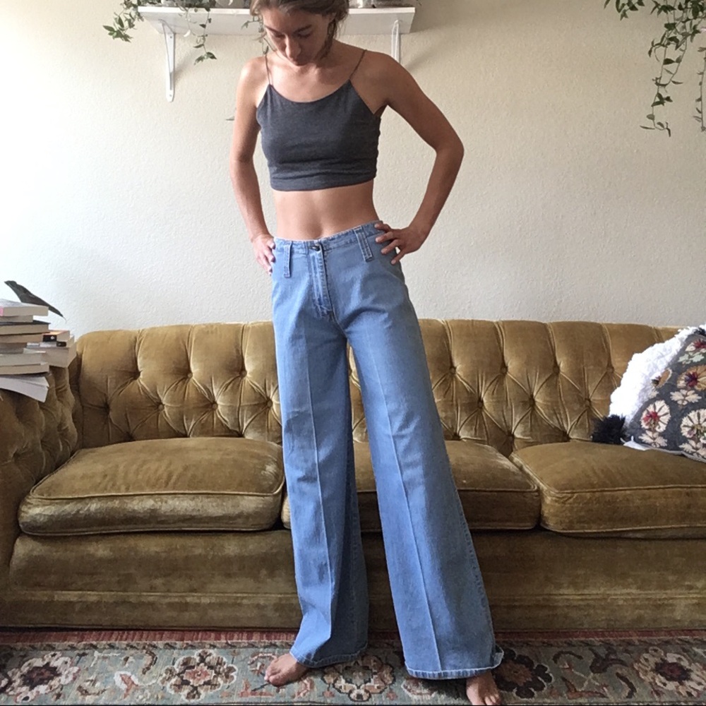 Bell bottom jeans
